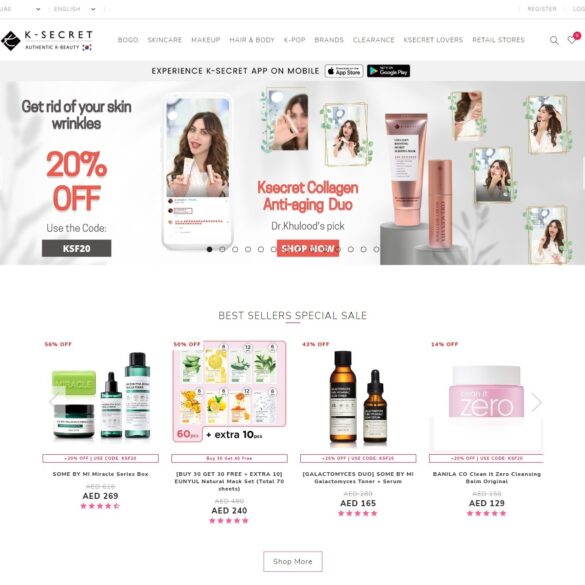 K-SECRET - The Best Korean Skincare & Cosmetics Store in GCC